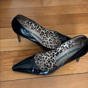 Warren edwards black heel